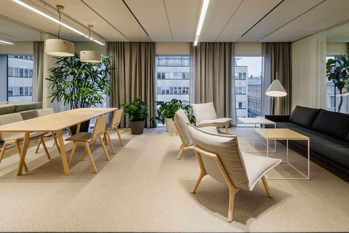 طراحی دکوراسیون اداری به سبک اسکاندیناوی