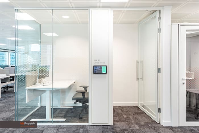 ادغام فناوری در طراحی پارتیشن اداری