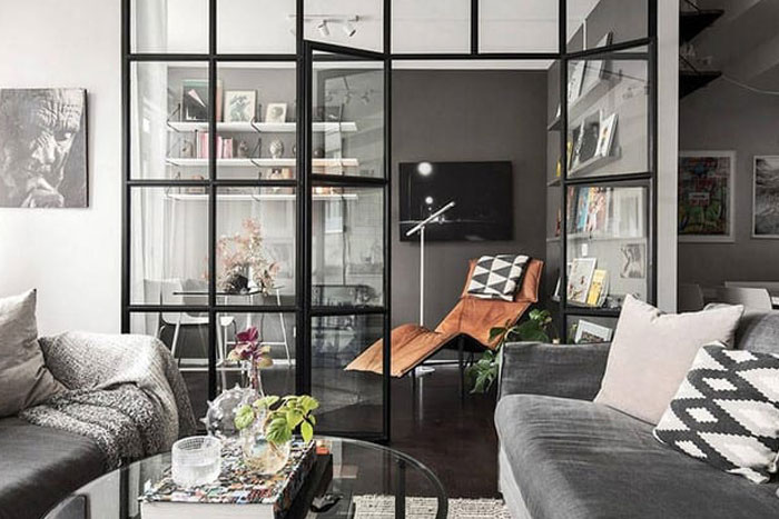 نحوه استفاده از پارتیشن اداری برای ایجاد یک دفتر کار خانگی