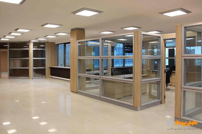 چیدمان فضاها در طراحی دکوراسیون اداری