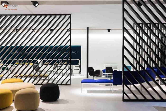 پنل های پارتیشن اداری فلزی