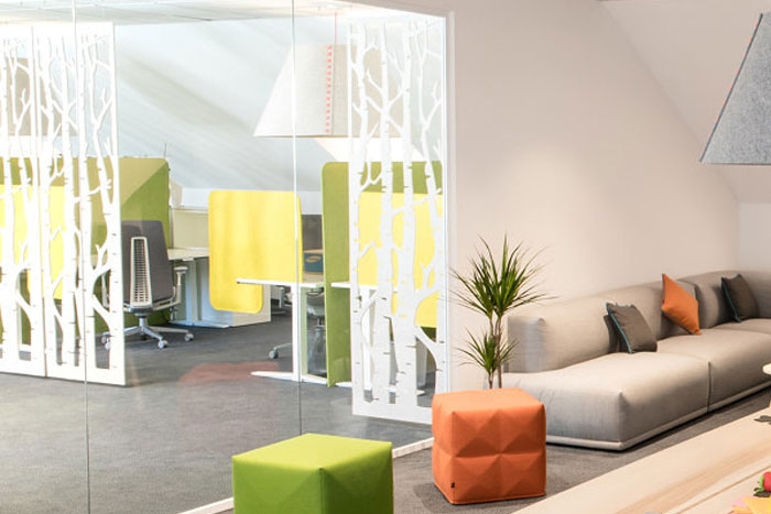 اعمال سبک در فضای کار به کمک پارتیشن اداری