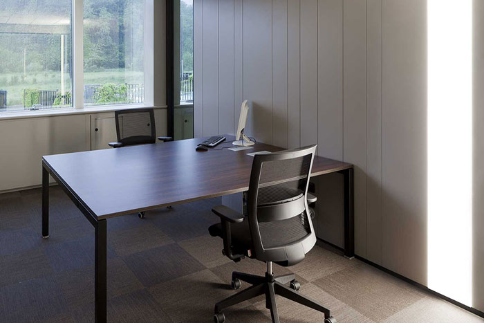 استفاده از نورپردازی در طراحی پارتیشن اداری