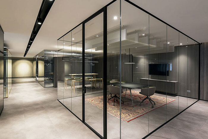 راهنمای اندازه گیری پارتیشن اداری شیشه ای