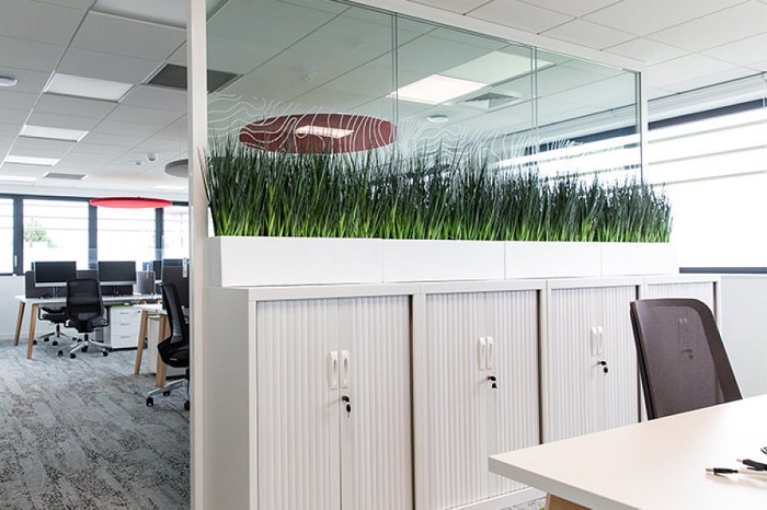 ایجاد فضاهای ساختاریافته با استفاده از پارتیشن اداری