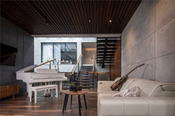 ایده برای طراحی دکوراسیون داخلی اتاق پیانو