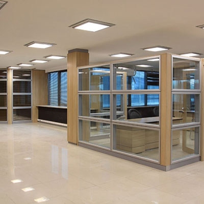 صفر تا صد طراحی و اجرای دکوراسیون داخلی شرکت ایستک