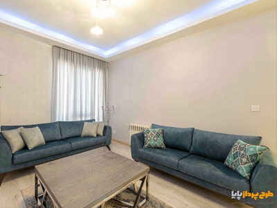 معماری داخلی واحد مسکونی خیابان سهروردی