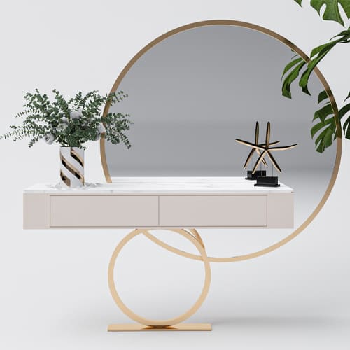 آینه و میز کنسول مدل C05