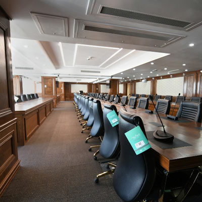 طراحی و اجرای دکوراسیون داخلی ساختمان مرکزی بانک گردشگری