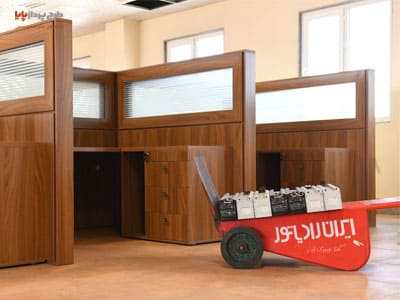 پارتیشن بندی شرکت ایران رادیاتور